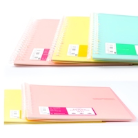 360 Binding Ring Notebook Kunststoff Ring Binder 360 Over Turn Viele DIY Löcher Abnehmbares Briefpapier