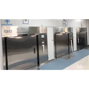 Esterilizador em autoclave Pass through door