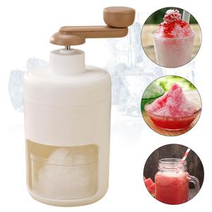 0728 Manual Snow Cone Smoothie Maker Ice <b>Block</b> Breaking Machine Crusher Mini Shaver - Product Image 2
