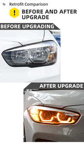 MJ para <span class=keywords><strong>BMW</strong></span> Serie 1 F20 Faros delanteros LED 2015-2018 Actualización de luz delantera para <span class=keywords><strong>118i</strong></span> 120i 12V Autopartes - Product Image 3