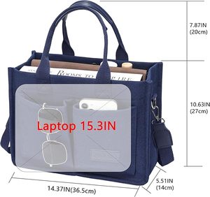 Free Sample Blue Color Custom Portable Large <b>Waterproof</b> Tote <b>Bag</b> Fashion Style Tote <b>Bag</b> For Office Ladies - Product Image 2