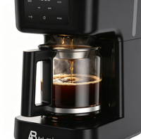 Cafetera Eléctrica de Goteo Anbolife de 14 Tazas con Apagado Automático y Función Mantener Caliente, Sistema de Agua Caliente Doméstico de 1.8L, OEM