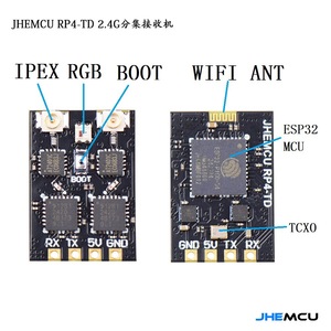 JHEMCU RP4-TD 2.4G Diversity Receiver For Racing Drones FPV Model Aircraft - Product Image 4