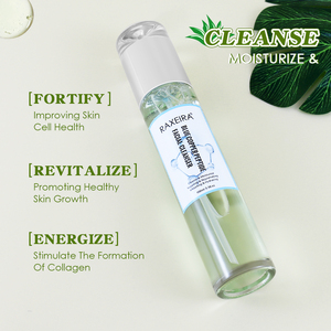 ฉลากส่วนตัวสีฟ้าทองแดงเปปไทด์ครีมทําความสะอาดใบหน้าสมุนไพรชุ่มชื้นลึกโฟมเรียบซ่อมแซมน้ํายาทําความสะอาดผิวหน้า - Product Image 2