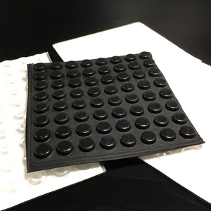Silicone mélangé 304 pièces protection de meubles pare-chocs de <span class=keywords><strong>porte</strong></span> clair, fort adhésif en caoutchouc pieds ruban adhésif pour décoration fête - Product Image 3