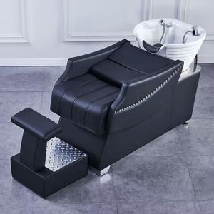 Salon Sink for Hair Washing <b>Chair</b> <b>Barber</b> Hair Wash <b>Chair</b> Hair Wash Basin and <b>Chair</b> - Product Image 1