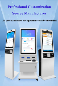 床置き型15.6インチ一体型ソフトウェアセルフサービスキオスクPOE Android決済キオスク（QRコードスキャナー、カメラ付き） - Product Image 2