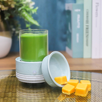 Chauffe-cire et diffuseur d'arômes électrique écologique en céramique pour la maison, brûleur d'huiles essentielles très parfumé