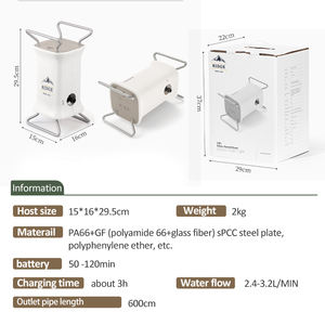 Ridge RV voiture <span class=keywords><strong>Camping</strong></span> <span class=keywords><strong>eau</strong></span> chaude <span class=keywords><strong>eau</strong></span> électrique instantanée sans réservoir pour douche salle de bain Portable douche réglable - Product Image 5