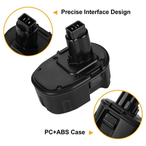 סוללת כלי עבודה נטענת Goxion Factory C&P Dewat 14.4V 3000mAh <span class=keywords><strong>Ni</strong></span>-<span class=keywords><strong>MH</strong></span> דגם DC9091 מחומר ABS+PC עמיד בפני אש, 800 מחזורי טעינה - Product Image 5