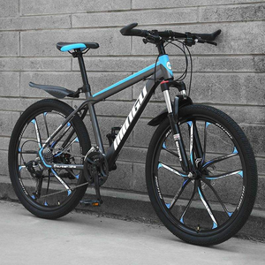 <span class=keywords><strong>Vélo</strong></span> de montagne 21 vitesses VTT pour adultes avec système de changement de vitesse de précision, adapté aux cyclistes débutants et intermédiaires, pour l'extérieur - Product Image 2