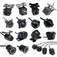 Universele DC12V Verborgen Auto Achteruitrijcamera Met Parkeerlijn Groothoek Achteruitrijcamera AHD1080P/720P/CVBS Waterdicht