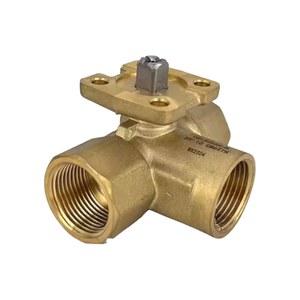 Chất lượng cao 12V 24V DC 2/3 cách thông minh mini RS485 van động cơ điện hoạt động điều khiển nước dòng chảy Brass điện bóng van - Product Image 2