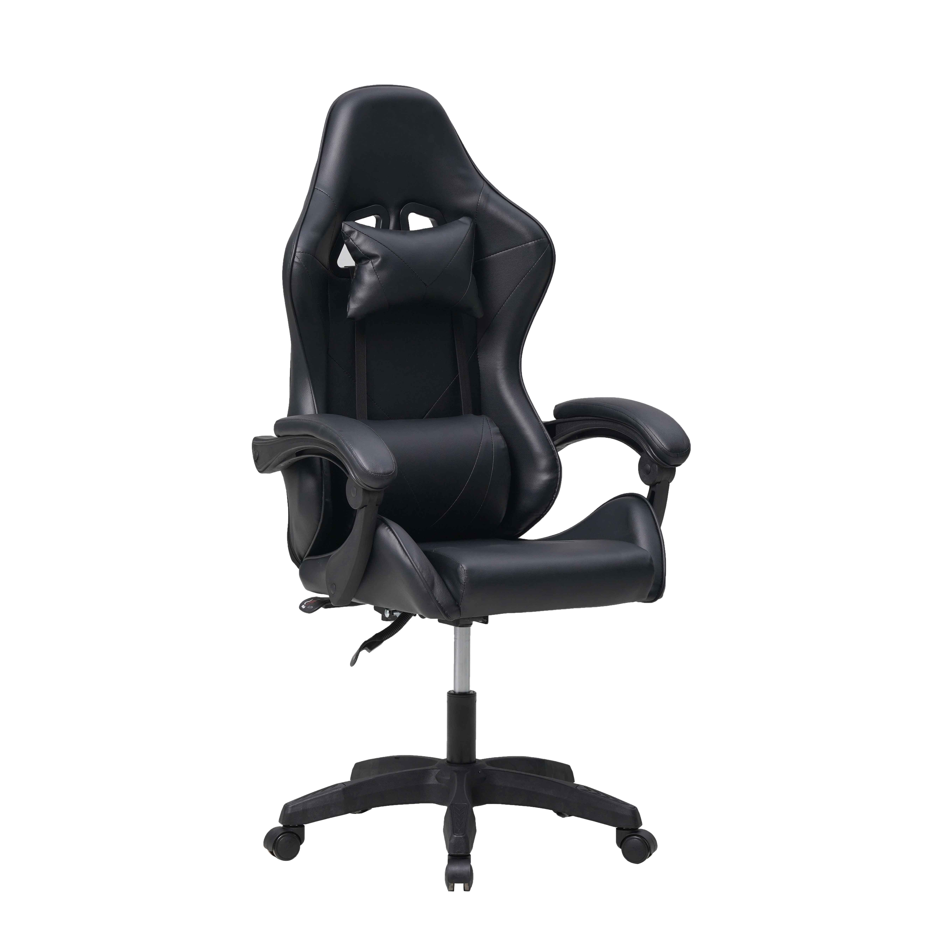 Wholesale custom cheap ergonomic game pu leather adjustable back swivel chair racing gaming chair