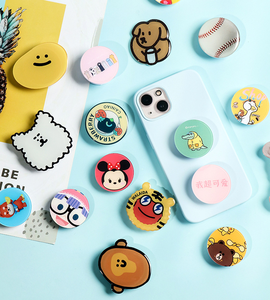 Support de téléphone portable en PVC avec motif Minnie Mouse, Doraemon et Lapin, support magnétique portable pour appareils mobiles - Product Image 4
