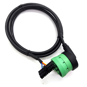 J1939类型2 9针插头90度至43025-2000 20针ELD电缆全球定位系统跟踪器电缆重型卡车电缆 - Product Image 5