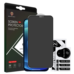 <span class=keywords><strong>Anti</strong></span> <span class=keywords><strong>Chute</strong></span> 9H <span class=keywords><strong>Anti</strong></span>-Espion Protecteur D'écran En Verre Trempé Pour iPhone 12 Pro Max - Product Image 4
