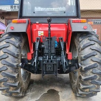 Tractor de Ruedas Usado YTO LX1504 130HP 4WD con Caja de Cambios en Buen Estado, Tractor Agrícola