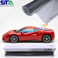 Film teinté pour vitres de voiture PET 15% VLT 99% anti-UV anti-rayures protection UV film solaire occultant 1.52x30M