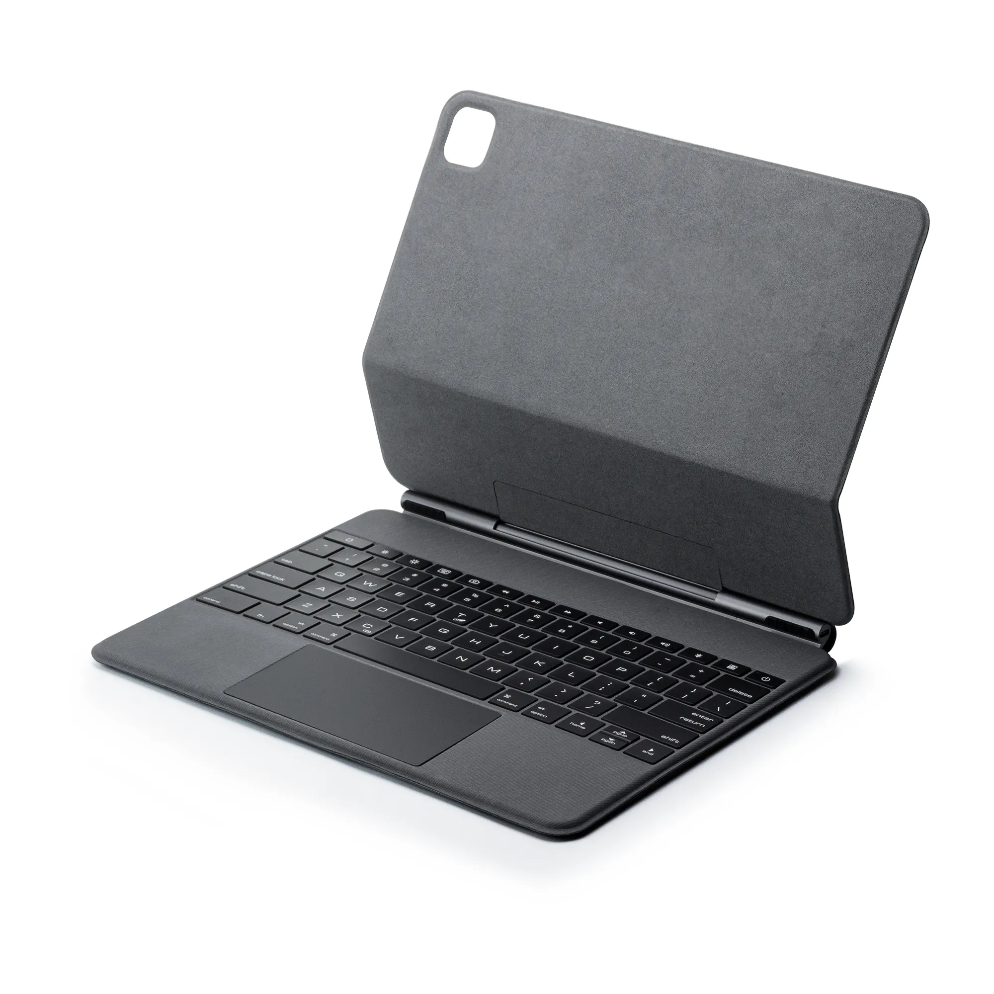 2022 Neue tragbare Tastatur Smart Floating faltbare drahtlose magnetische magische Tastatur hülle mit Track pad für Pro 12.9