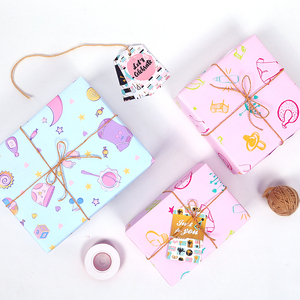 ม้วนกระดาษห่อกระดาษวันเกิดรูปสัตว์น่ารัก80ก. - Product Image 5