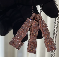 Pendentif Lettres Verticales Personnalisées Iced Out, Collier Prénom Hip Hop en Moissanite VVS Taille Baguette pour Hommes