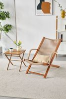 Fauteuil de jardin en rotin pliable avec dossier inclinable pour balcon, terrasse et extérieur – Vente en gros