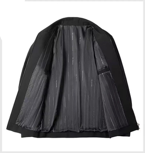Giacca Business da <span class=keywords><strong>Uomo</strong></span> di Mezza Età con Revers, Nuova Collezione Moda <span class=keywords><strong>Primavera</strong></span> Autunno 2025 - Product Image 4