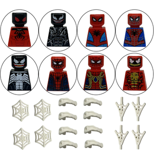 Set de Bloques de Construcción de Personajes de Anime y Dibujos Animados 2026, 8 Piezas, Kit de Modelo de Plástico, Empacado en Bolsa OPP, Serie Divertida de Juguetes de Ensamblaje - Product Image 1