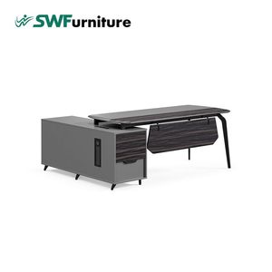 Hot bán Hiện Đại Văn Phòng Thương mại Bàn l-hình dạng điều hành Bàn máy tính cho CEO nội thất văn phòng hàng đầu - Product Image 2