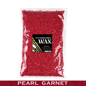 Cera Depilatoria in Perle di Cera d'Api di Alta Qualità 1000g Ipoallergenica Premium Rosso Melograno Senza Resina per Depilazione <span class=keywords><strong>Viso</strong></span> e Corpo - Product Image 5