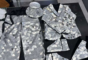 Traje de baile de espejo actuación callejera DJ Club fiesta club nocturno traje de bailarina traje de espejo de alta calidad para hombres - Product Image 2