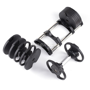 Haltères réglables avec support, rabattables, 2kg, 20 kg - Product Image 4