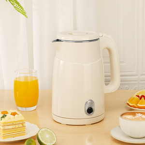 Bouilloire électrique en acier inoxydable abordable de 1,5 L avec conception à double couche, durable et isolée, <span class=keywords><strong>appareil</strong></span> ménager - Product Image 2