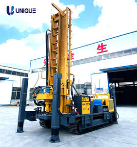 2025 nouveau produit pneumatique hydraulique monté sur chenilles 800m 1000m forage de puits d'eau de forage Machine à vendre - Product Image 1