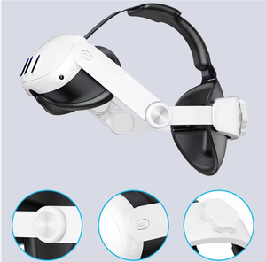 Accessoires <span class=keywords><strong>VR</strong></span> confortables Sangle de soulagement de la pression de la tête du <span class=keywords><strong>casque</strong></span> <span class=keywords><strong>VR</strong></span> pour <span class=keywords><strong>Meta</strong></span> Quest 3 Elite - Product Image 2