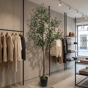 Árbol de <span class=keywords><strong>Olivo</strong></span> Artificial Realista en Maceta, Planta Biónica Simulada para Decoración de Interiores, Hogar u Oficina, Estilo Nórdico, Gran Volumen de Vegetación - Product Image 2
