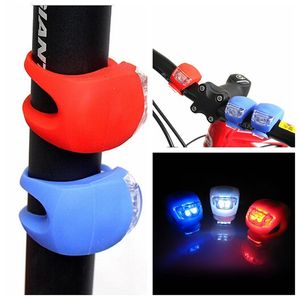 साइकिल बर बाइक प्रकाश निविड़ अंधकार सुरक्षा रियर बाइक प्रकाश सिलिकॉन बाइक रोशनी का नेतृत्व किया - Product Image 6