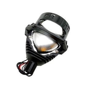 Faro de lente de proyector bi LED de instalación no destructiva con haz Alto y Bajo, foco plano de 3 pulgadas para faro H4 H7 - Product Image 4