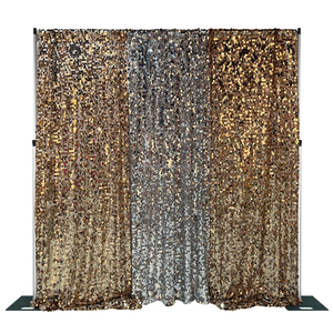 ANNIELU Tenda in Tulle con Paillettes per <span class=keywords><strong>Sfondo</strong></span> Fotografico Matrimoniale, Tessuto a Rete per Decorazioni Moderne, Drappeggio Luminoso - Product Image 3