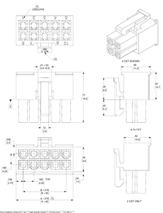 Cavo di Controllo Industriale <span class=keywords><strong>Molex</strong></span> 5557 a 6 Pin Maschio-Femmina in PVC per Braccio Robotico e Linee di Produzione Automatizzate - Product Image 6