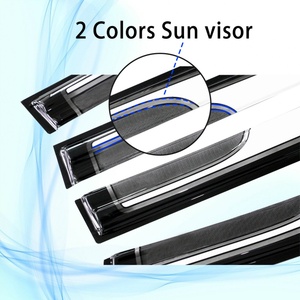 Deflectores de Viento para Autos, Visera Solar para Ventana de Auto, Protector de Lluvia, Personalizados, Venta al Por Mayor de Fábrica KQD, para Toyota Hilux Vigo - Product Image 2