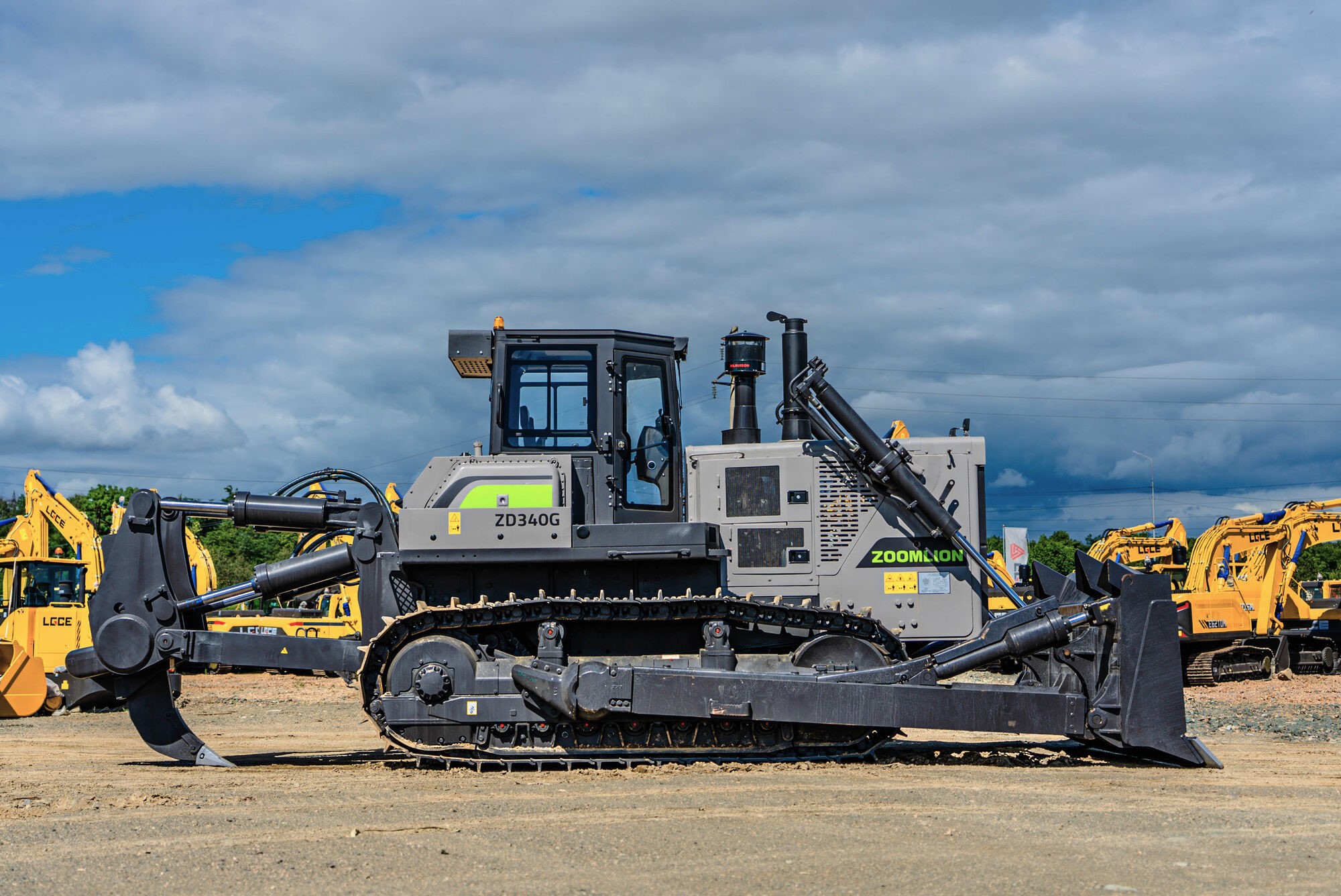 Nuevo ZOOMLION 269kW ZD340G Crawler Dozer 4.5m ³ Capacidad de la