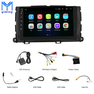 Radio para Auto con Android 10 para Toyota <span class=keywords><strong>Sienna</strong></span> 3 XL30 2010 2011 2012 2013 <span class=keywords><strong>2014</strong></span>, Navegación GPS, Pantalla Táctil, Reproductor Multimedia de Video - Product Image 3