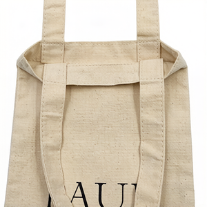 Borsa per Vino in Tela con Logo Personalizzato Stampato, Ecologica, Riciclata, Riutilizzabile, Grande Borsa in Tela di Cotone per <span class=keywords><strong>la</strong></span> <span class=keywords><strong>Spesa</strong></span> - Product Image 6