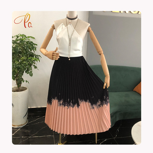 Vải Voan Xếp Nếp Nếp Theo Yêu Cầu 100Polyester Xu Hướng MOQ Nhỏ - Product Image 1