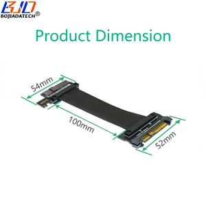 كابل تمديد محول SFF-8639 U.2 من أنثى إلى ذكر لبطاقة U2 NVME PCIe 4X SSD بطول 20 سم - Product Image 2