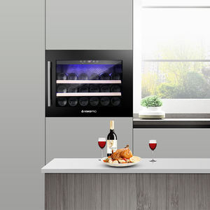 Inopro-<span class=keywords><strong>nevera</strong></span> eléctrica con soporte para 18 botellas, minirefrigerador para <span class=keywords><strong>vino</strong></span> tinto - Product Image 3