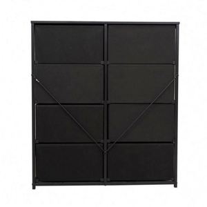 Commode autoportante moderne en tissu pour salon, durable, avec panneaux en MDF et acier inoxydable, en pin, disponible en plusieurs couleurs - Fournisseur en gros - Product Image 5