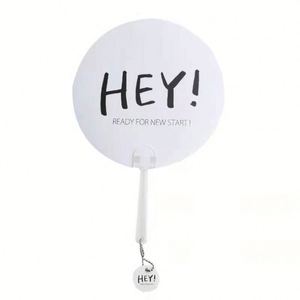 Custom Plastic Transparent <b>Mini</b> Fans and Cute Hand Fan with Hand Holder Transparent Hand Fan - Product Image 6